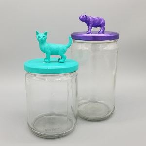 Animal Jar Toppers