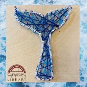 Whale Tail String Art