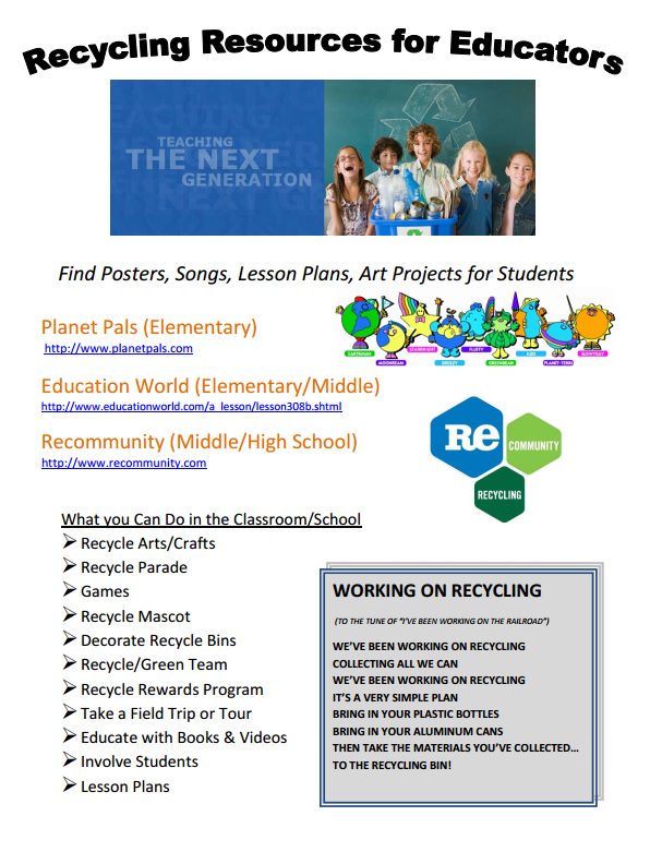 Recycle Resource Flyer